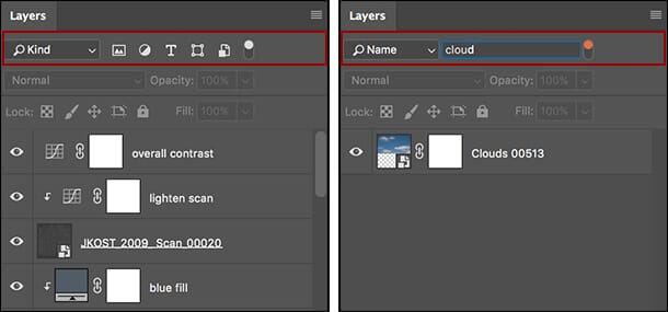 Photoshop layers