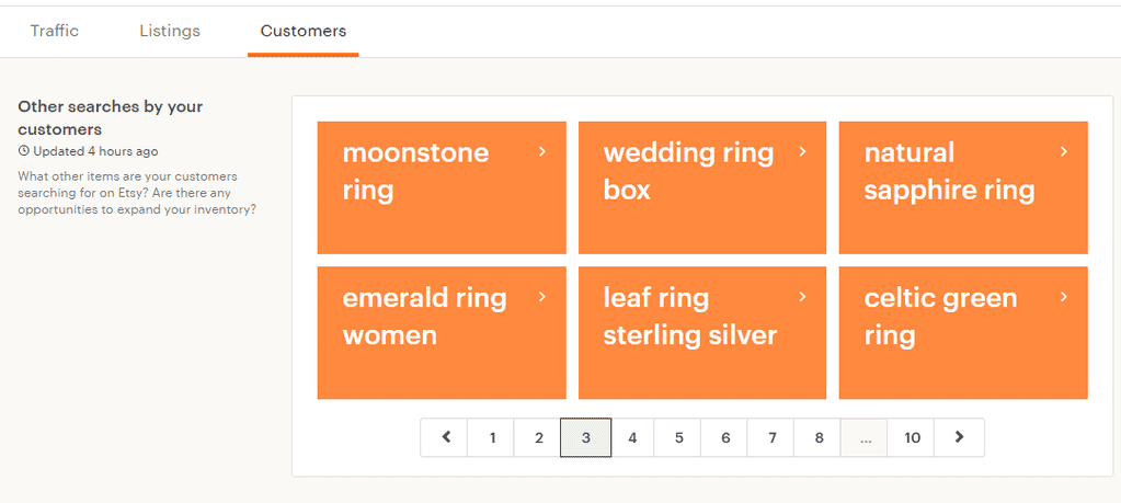 How to Sell Jewelry on Etsy - use keywords