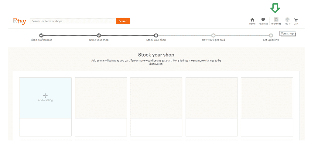 how to list your jewelry item on Etsy