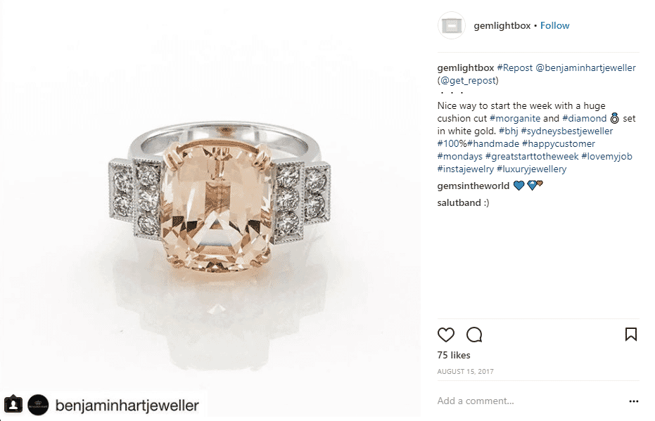 Recognise your clients by showing them to your audience or reposting their photos