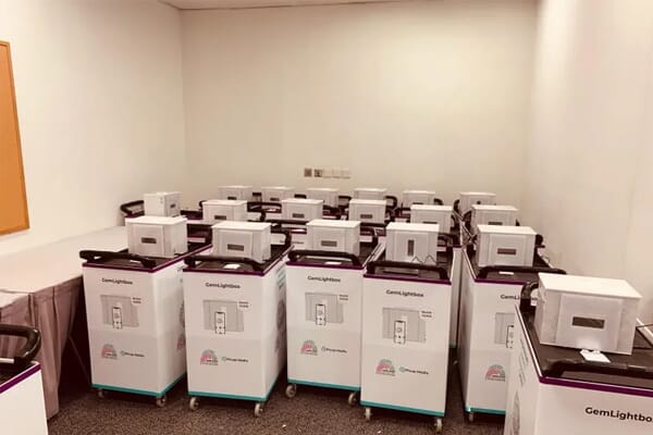 Informa Markets and Picup Media partnership - GemLightbox carts