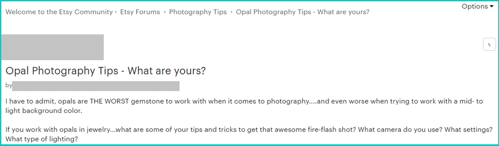 Opal photography