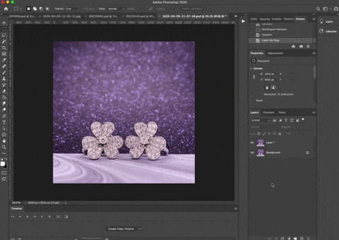 Creating greeting cards using photoshop