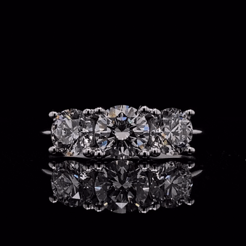 360 jewelry video on a black background