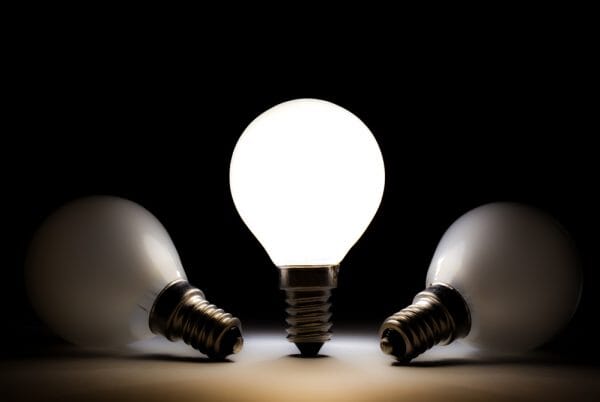 black background helps you stand out